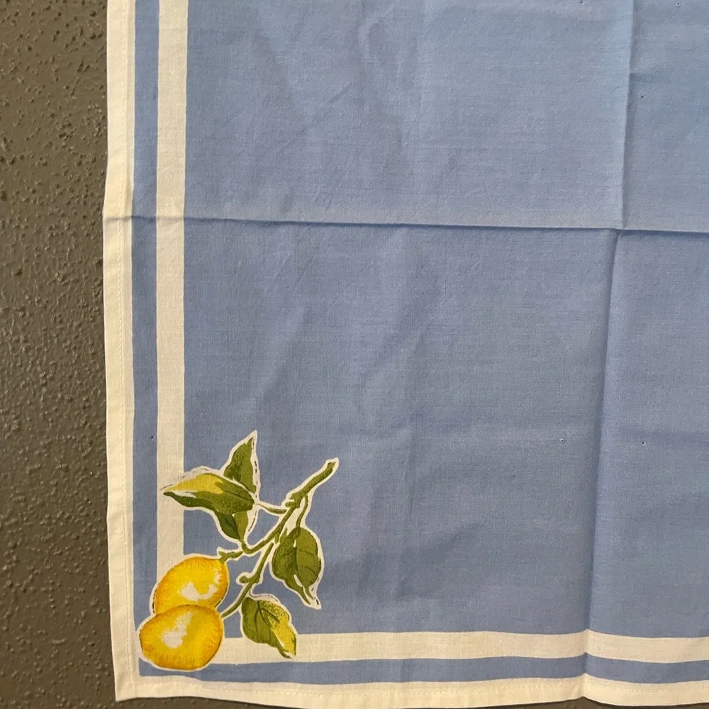Williams Sonoma Lemon Lime Dinner Napkins